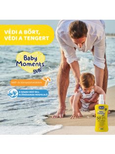   Chicco Fényvédő spray SPF 50+, 150 ml UVA, UVB, INFRA sugárzás elleni nagyon magas védelem