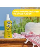 Chicco Fényvédő spray SPF 50+, 150 ml UVA, UVB, INFRA sugárzás elleni nagyon magas védelem