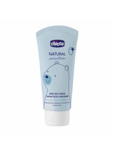   Chicco Arcápoló krém 50 ml Natural Sensation - Shea vaj és E-vitamin kék 50 ml