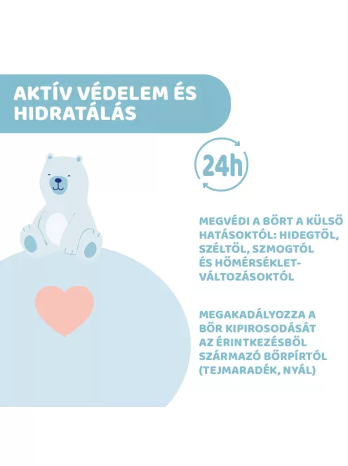Chicco Arcápoló krém 50 ml Natural Sensation - Shea vaj és E-vitamin kék 50 ml