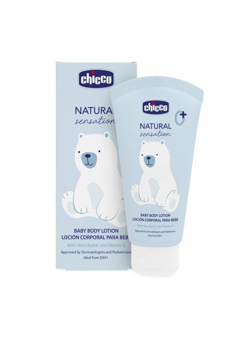 Chicco Tápláló krém 150 ml Shea vajjal és E-vitaminnal - kék