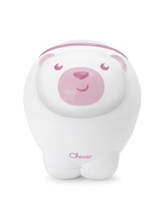   Chicco Jegesmedve projektor kiságyra, asztalra Polar Bear rózsaszín