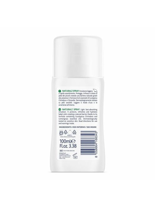 Chicco NaturalZ spray 100 ml - véd, frissít, hidratál kellemes kültéri tartózkodás