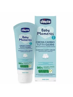   Chicco Popsikrém mindennapra 100 ml cink-oxid mentes illatmentes 96% természetes