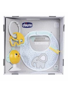   Chicco Étkezéshez ajándékszett előke-etetőszékjáték-rágóka