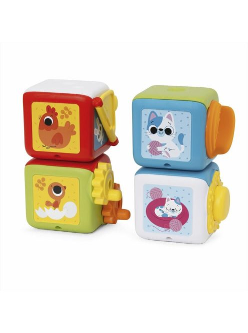 Chicco Multiaktív logikai kockák 2in1-ben - többszínű