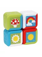 Chicco Építőkockák 2in1 manuális játék kézfejlesztő és logika