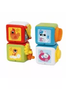 Chicco Építőkockák 2in1 manuális játék kézfejlesztő és logika