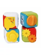 Chicco Építőkockák 2in1 manuális játék kézfejlesztő és logika