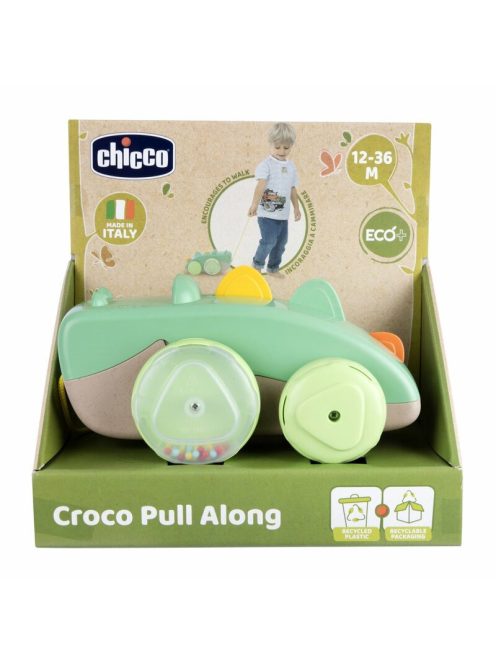 Chicco Húzogatós játék-krokodil - zöld
