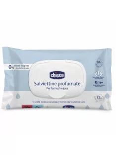   Chicco Törlőkendő illatos lótuszvizes 72 db érzékeny bőrre keményfedeles