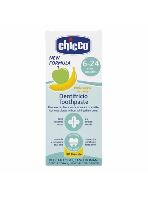 Chicco Fluormentes fogkrém 50 ml almás-banános ízű