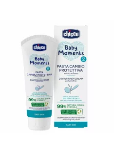   Chicco Popsikrém pelenkakiütés ellen 100 ml 15% cink-oxid illatmentes 99% természetes