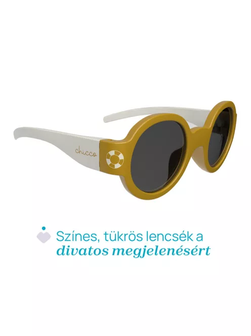 Chicco Chicco napszemüveg 0m+Beige füstös lencsékkel 2026 a