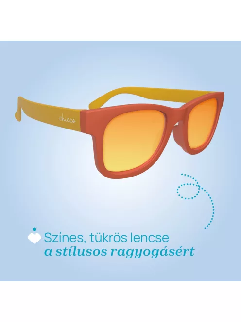 Chicco Chicco napszemüveg 24m+ Red tükörlencsékkel 2026 a