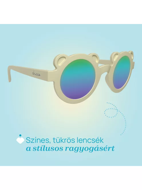 Chicco Napszemüveg 36m+Cream tükörlencsék UVA-UVB magas védelem