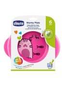 Chicco Warmy Plate melegentartó tányér, rózsaszín