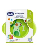 Chicco Warmy Plate melegentartó tányér, zöld