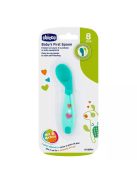 Chicco "Első kanalam" puha fejű kanál fiú 8m+