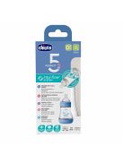Chicco Perfect5 biofunkcionális cumisüveg 150 ml normál átfolyás - kék