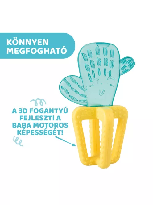 Chicco Frissítő hűsítő rágóka kaktusz, fogzási időszakra
