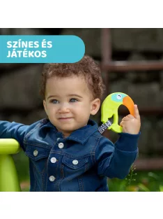   Chicco Fresh Funny hűsítő rágóka textilpánttal fogzási időszakra