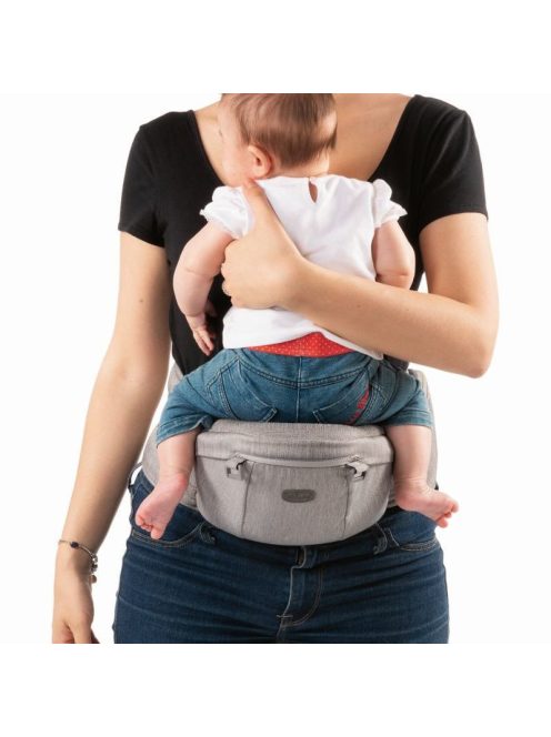 Chicco Hip Seat bébihordozó merev csípőülőkével, születéstől 15 kg-ig, Hazelwood