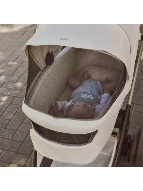Chicco Flexi mózeskosár csak szettben kapható a Bellagio babakocsihoz Kory Plus hordozóval
