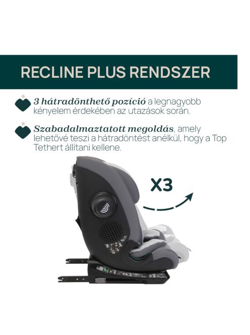 Chicco Seat&Go I-Size 76-150 cm autósülés 1/2/3 korcsoport - szürke