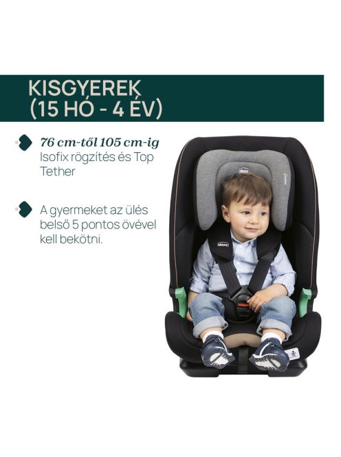 Chicco Seat&Go I-Size 76-150 cm autósülés 1/2/3 korcsoport