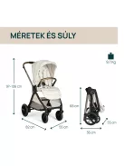 Chicco BELLAGIO babakocsi önzáródással 22 kg-ig trió rendszerré bővíthető