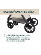 Chicco BELLAGIO babakocsi önzáródással 22 kg-ig trió rendszerré bővíthető