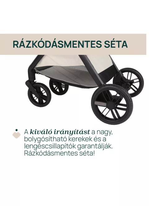 Chicco BELLAGIO babakocsi önzáródással 22 kg-ig trió rendszerré bővíthető