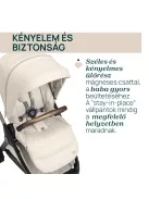 Chicco BELLAGIO babakocsi önzáródással 22 kg-ig trió rendszerré bővíthető