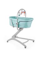 Chicco Baby Hug 4in1 bölcső, pihenőszék, etetőszék, fotel - Aquarelle