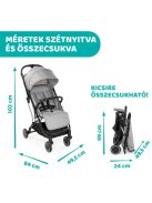 Chicco TROLLEYme babakocsi automata zárral 0-15 kg, 0-3 év, Light grey