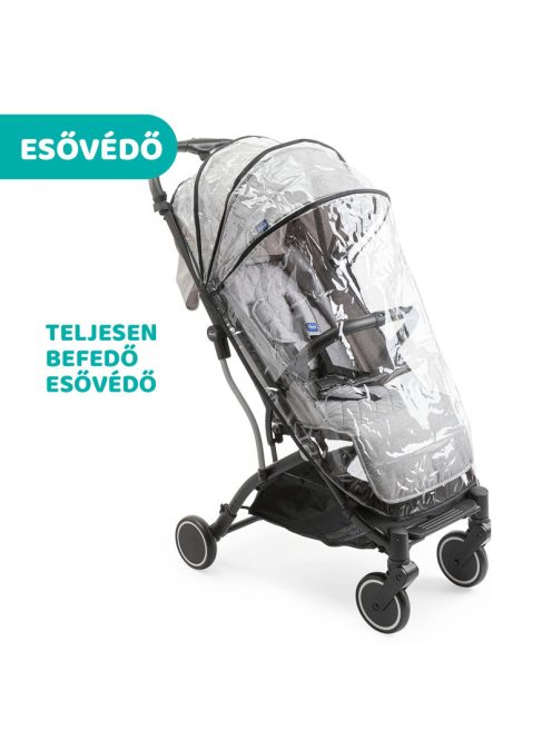 Chicco TROLLEYme babakocsi automata zárral 0-15 kg, 0-3 év, Light grey