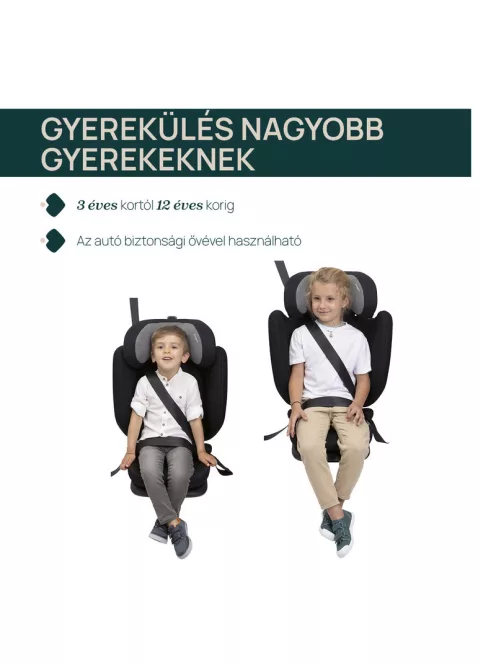 Chicco FOLD & GO S autósülés 100-150 cm 3,5 - 12 év