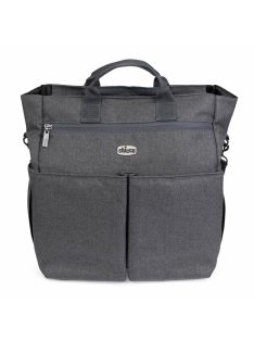   Chicco Parent Bag kismamatáska tárolózsebekkel és pelenkázó alátéttel - sötétszürke