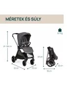 Chicco BELLAGIO Trio babakocsi önműködő záródással 22 kg-ig