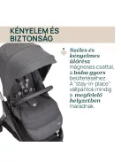 Chicco BELLAGIO Trio babakocsi önműködő záródással 22 kg-ig