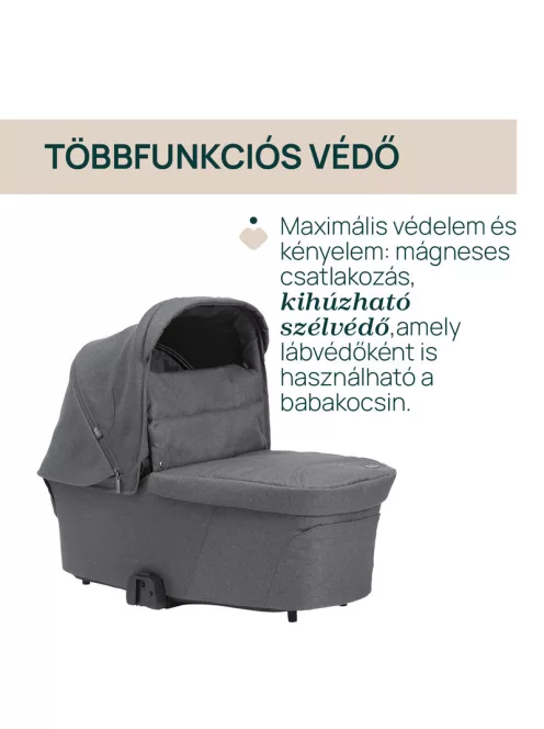 Chicco Flexi mózeskosár csak szettben kapható a Bellagio babakocsihoz Kory Plus hordozóval