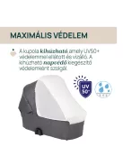 Chicco Flexi mózeskosár csak szettben kapható a Bellagio babakocsihoz Kory Plus hordozóval