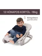 Chicco Mia rezgő-zenélő pihenőszék és fotel 0-18 kg zenélő játékkonzollal