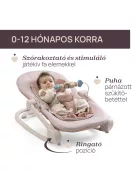Chicco Magia pihenőszék - fotel 0-18 kg játékkonzollal