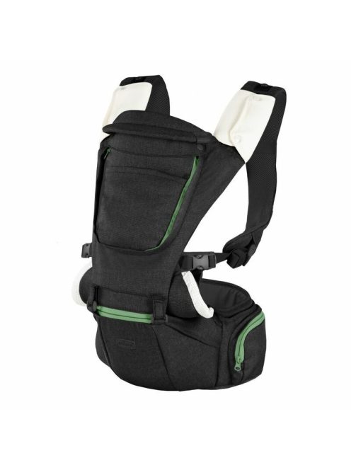 Chicco Hip Seat bébihordozó merev csípőülőkével születéstől 15 kg-ig Pirate Black