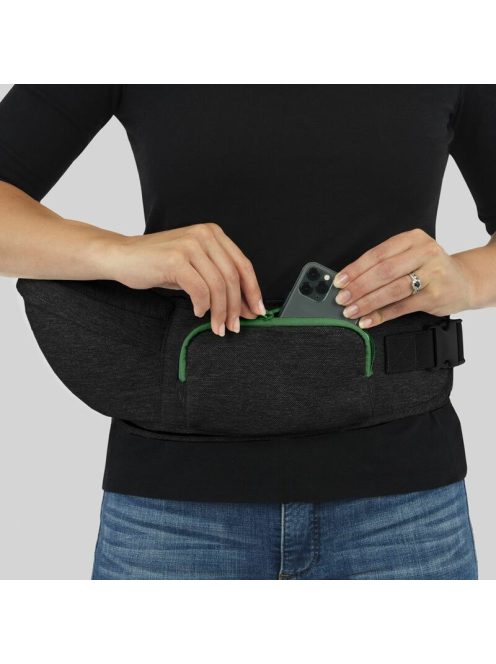 Chicco Hip Seat bébihordozó merev csípőülőkével születéstől 15 kg-ig Pirate Black