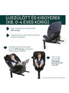 Chicco EVERONE I-SIZE 40-150cm autósülés - Black