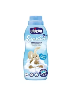   Chicco Öblítő babapúder illattal 750 ml Sensitive - púder kék