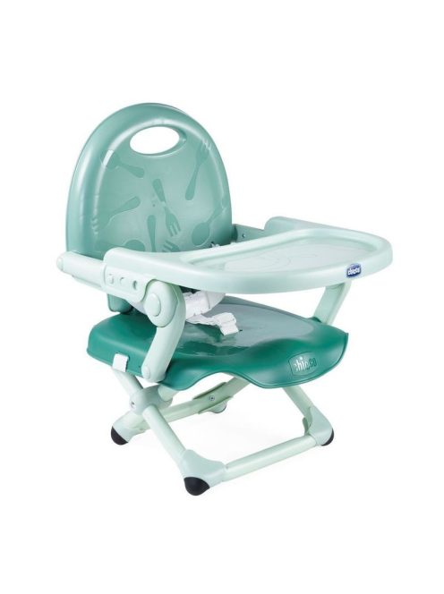 Chicco Pocket Snack 15 kg-ig, hordozható székmagasító, Sage